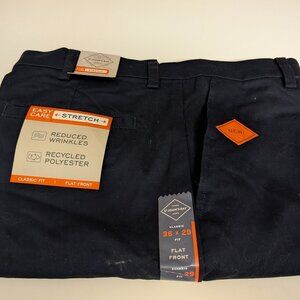 Saint John's Bay Easy Care Stretch Classic Fit 36x29 black (NWT)